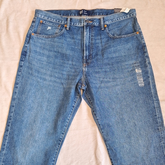 Gap NWT Mens Original Fit Denim Blue Jeans, 38 x 30 - Picture 2 of 10